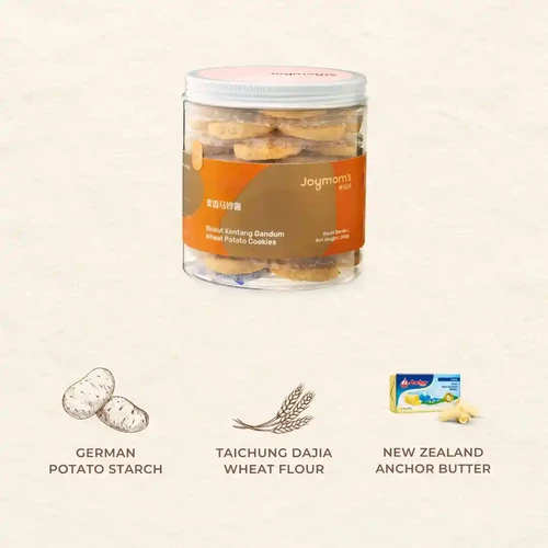 Wheat Potato Cookies